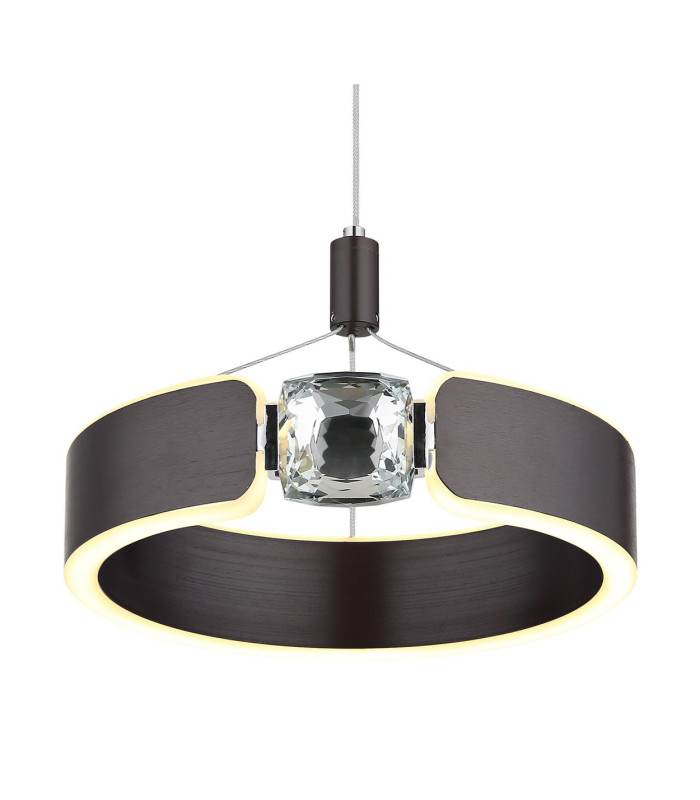 Hendricks Pendant Ceiling Light Bronze Colored Brushed LED 3000K-3