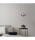 Hendricks Pendant Ceiling Light Bronze Colored Brushed LED 3000K-5