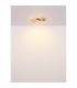 Jeffry Integrated LED Semi Flush Ceiling Light Matt Black LED 3000K-6