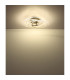 Kombos 51.5cm Integrated LED Semi Flush Ceiling Light Nickel Matt 4x LED 4000K-4