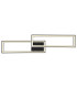 Mirella Integrated LED Semi Flush Ceiling Light Matt Black LED Dimmable 2700-6500K Remote Control Timer-4