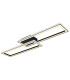 Mirella Integrated LED Semi Flush Ceiling Light Matt Black LED Dimmable 2700-6500K Remote Control Timer-5