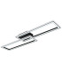 Mirella Integrated LED Semi Flush Ceiling Light Matt Black LED Dimmable 2700-6500K Remote Control Timer-6