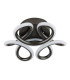 Melisand Integrated LED Semi Flush Ceiling Light Anthracite Matt LED 2700-6000K-2