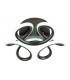 Melisand Integrated LED Semi Flush Ceiling Light Anthracite Matt LED 2700-6000K-5