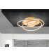 Barna Integrated LED Semi Flush Ceiling Light Gold Colors 3x LED 3000K-2