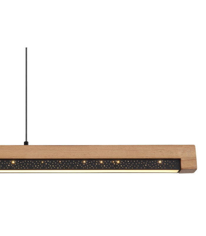 Starla Pendant Ceiling Light Matt Black LED 3000K-4