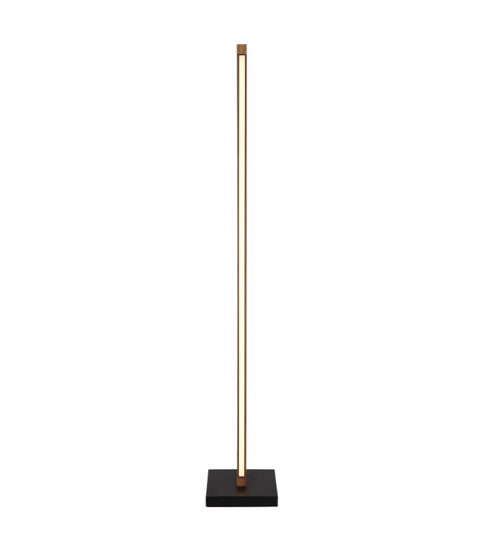 Starla LED Integrated Floor Lamp Matt Black LED 3000K-3