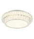 Klara 40cm Ceiling Light Chrome K5 Crystals LED Dimmable 2700-6000K Remote Control-1