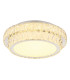 Klara 40cm Ceiling Light Chrome K5 Crystals LED Dimmable 2700-6000K Remote Control-5