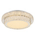 Klara 40cm Ceiling Light Chrome K5 Crystals LED Dimmable 2700-6000K Remote Control-12