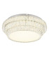 Klara 50cm Ceiling Light Chrome K5 Crystals LED Dimmable 2700-6000K Remote Control-1