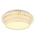 Klara 50cm Ceiling Light Chrome K5 Crystals LED Dimmable 2700-6000K Remote Control-5