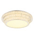 Klara 60cm Ceiling Light Chrome K5 Crystals LED Dimmable 2700-6000K Remote Control-5