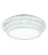 Klara 60cm Ceiling Light Chrome K5 Crystals LED Dimmable 2700-6000K Remote Control-6