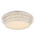Klara 60cm Ceiling Light Chrome K5 Crystals LED Dimmable 2700-6000K Remote Control-12