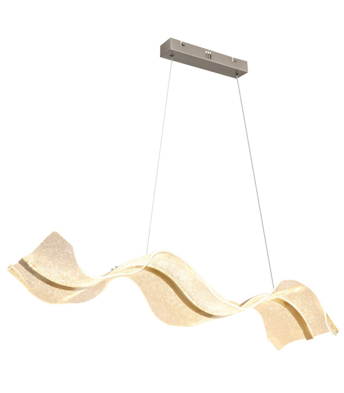 Saque Pendant Ceiling Light Nickel Matt LED Dimmable 2700-6500K Remote Control-5