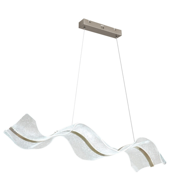 Saque Pendant Ceiling Light Nickel Matt LED Dimmable 2700-6500K Remote Control-6