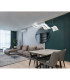 Saque Pendant Ceiling Light Nickel Matt LED Dimmable 2700-6500K Remote Control-12