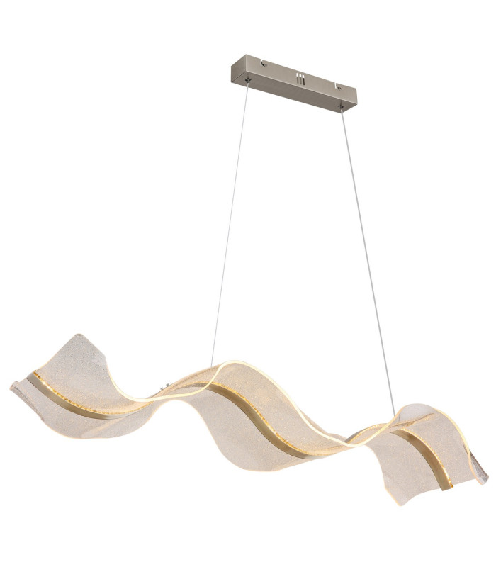 Saque Pendant Ceiling Light Nickel Matt LED Dimmable 2700-6500K Remote Control-14