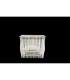 Vince Ceiling Light Chrome Clear Glass Shade LED 4000K-4