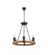 Ulleu Multi Arm Pendant Ceiling Light Black 6x E27-1