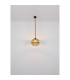 Ulleu 30cm Wire Frame Pendant Ceiling Light Black 1x E27-6