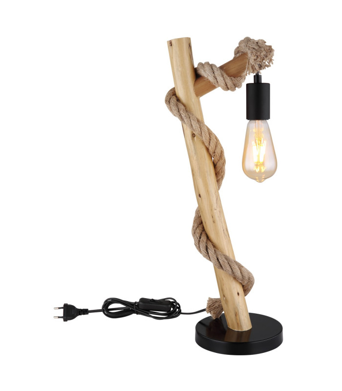 Ulleu Table Lamp Matt Black 1x E27-4