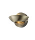 Sammy Integrated LED Wall Lamp Old Brass Glass Shade LED 3000K-1
