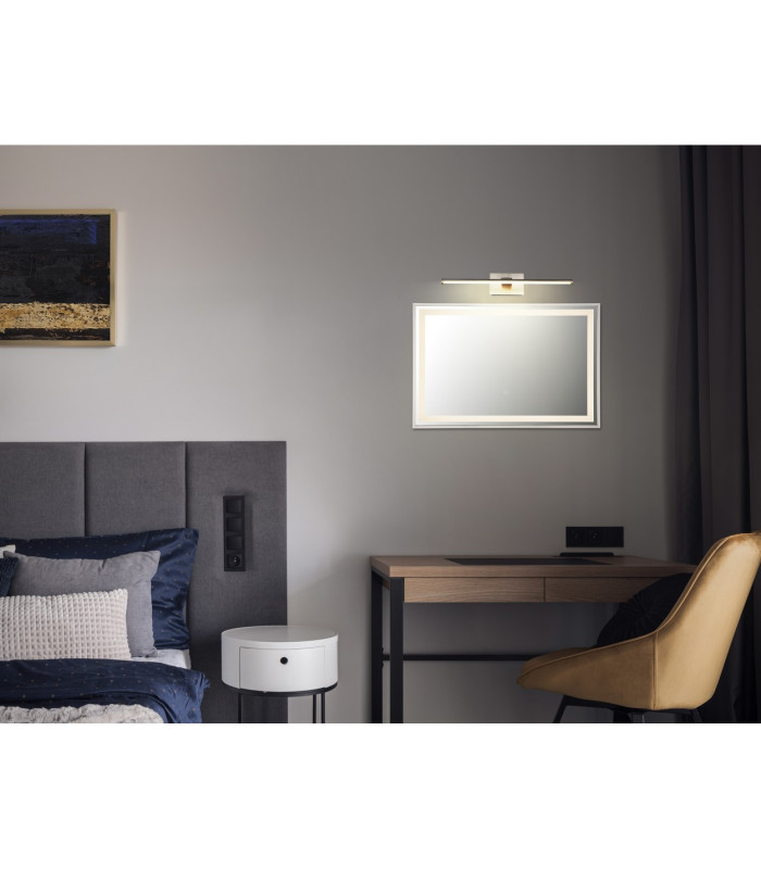Jaime I Picture Light Nickel Matt LED 3000K Remote Control-11