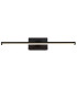 Jaime I Picture Light Matt Black LED 3000K Remote Control-3