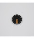 Sussy 31cm Integrated LED Wall Lamp Matt Black LED 3000K Clock-6