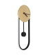 Sussy 58x22cm Integrated LED Wall Lamp Gold Colors LED 3000K Clock-2