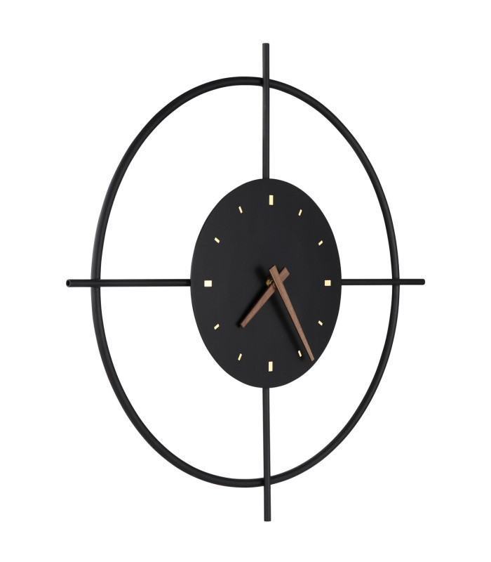 Sussy Wall Clock Matt Black LED 3000K Clock-1