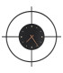 Sussy Wall Clock Matt Black LED 3000K Clock-3