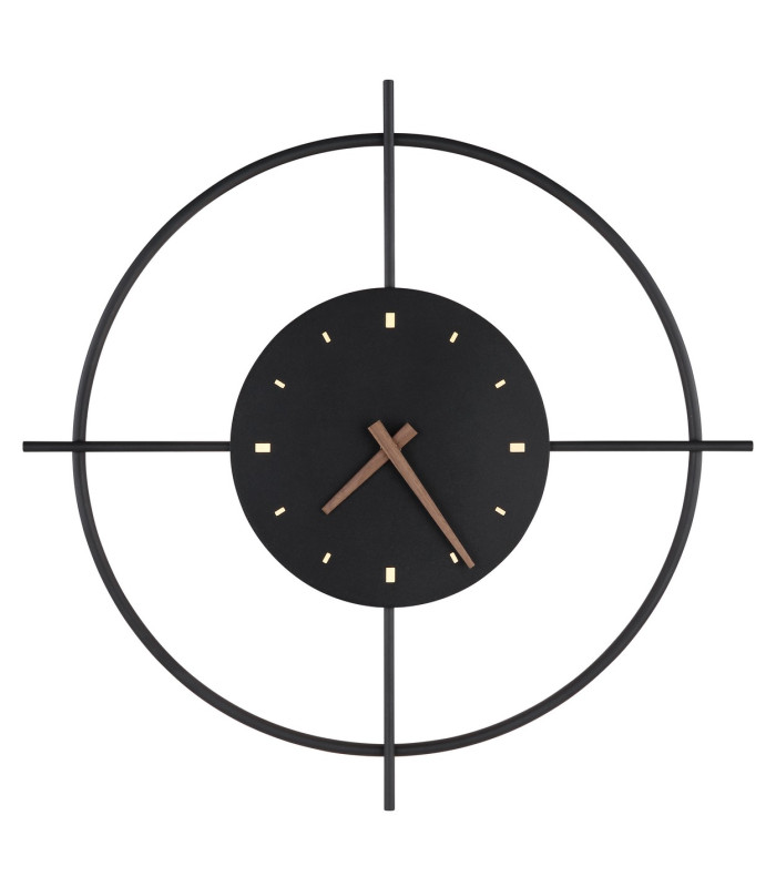 Sussy Wall Clock Matt Black LED 3000K Clock-3
