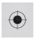 Sussy Wall Clock Matt Black LED 3000K Clock-6