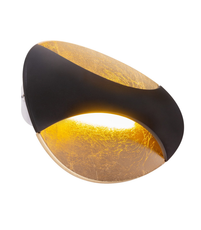 Alexandra Integrated LED Wall Lamp Black LED 3000K-1