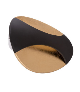 Alexandra Integrated LED Wall Lamp Black LED 3000K-2