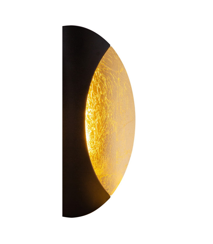 Alexandra Integrated LED Wall Lamp Black LED 3000K-4
