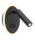 Many Reading Wall Light Black LED 3000K-1