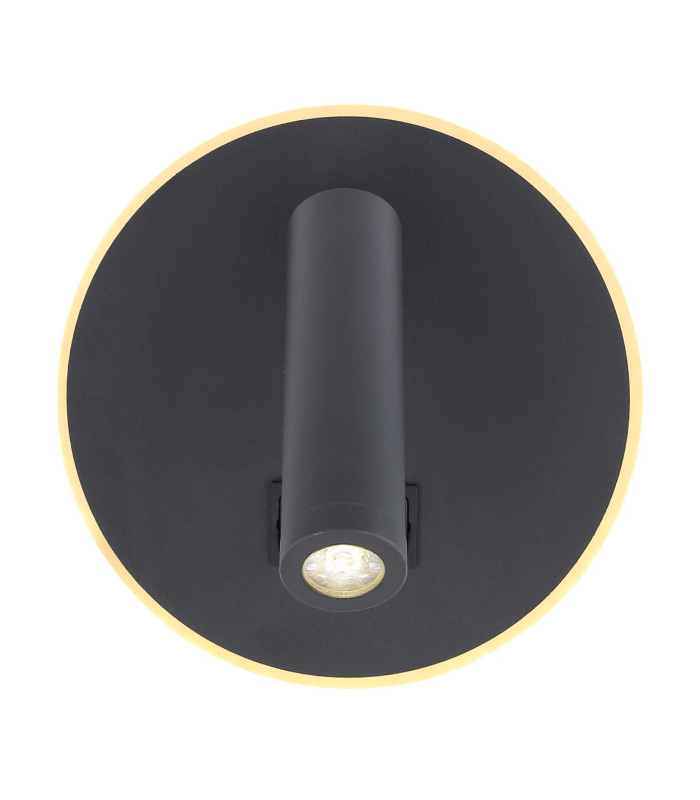 Many Reading Wall Light Black LED 3000K-3