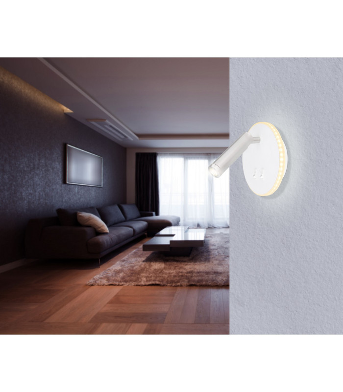 Many Reading Wall Light White LED 3000K-9