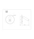Many Reading Wall Light White LED 3000K-10