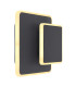 Many Integrated LED Wall Lamp Black 2x LED 3000K-1