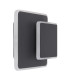 Many Integrated LED Wall Lamp Black 2x LED 3000K-2