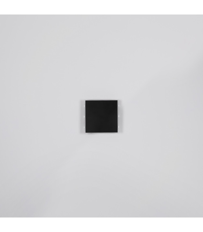 Saidy 22cm Integrated LED Wall Lamp Matt Black LED 3000K-6