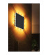 Saidy 22cm Integrated LED Wall Lamp Matt Black LED 3000K-7