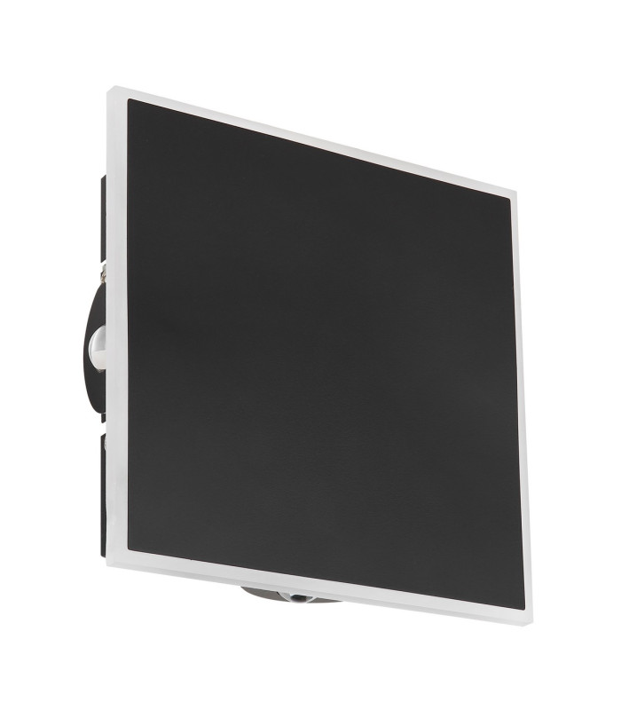 Saidy 20cm Integrated LED Wall Lamp Matt Black LED 3000K-2
