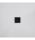 Saidy 20cm Integrated LED Wall Lamp Matt Black LED 3000K-6